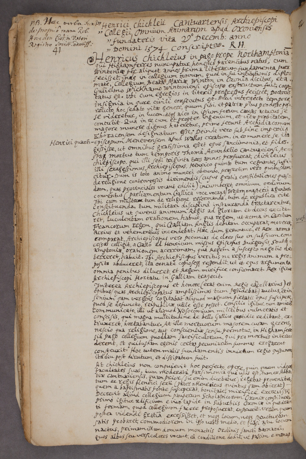 26 verso Page 41